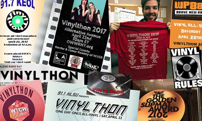 Over 60 college radio stations cue up for Vinylthon!