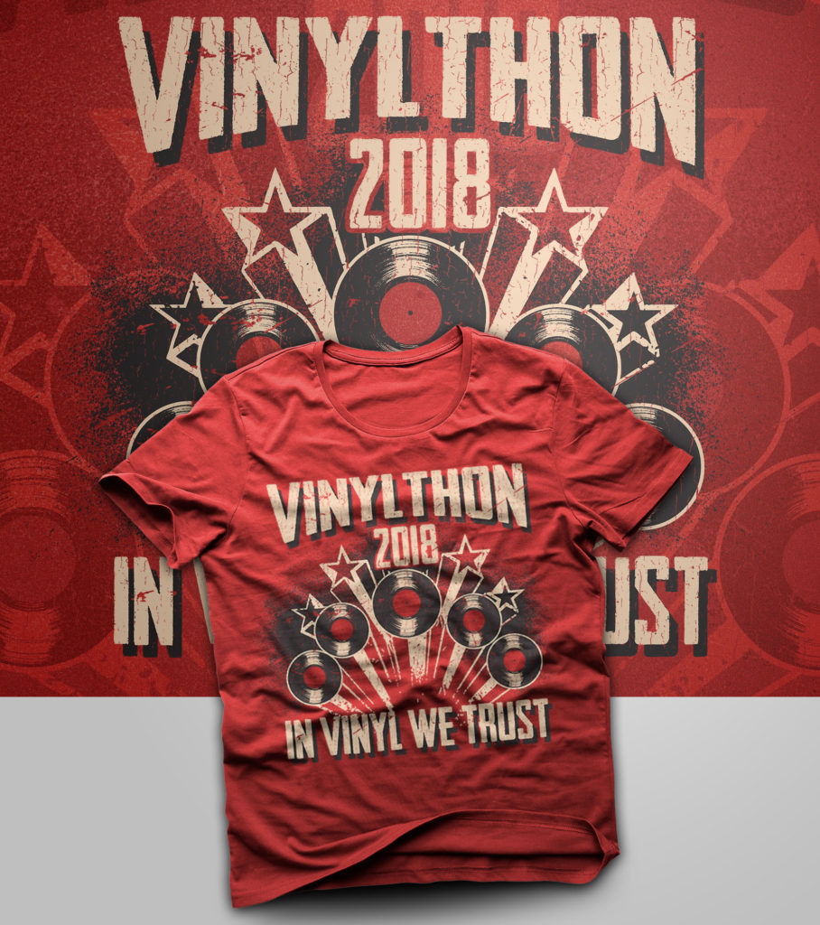 Last 5 days to order a Vinylthon T-shirt!