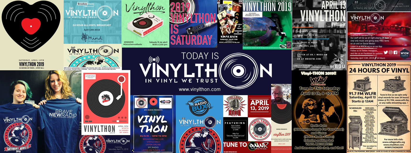 Vinylthon 2019 is today!