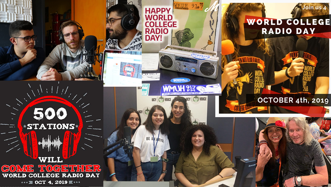 Over 500 college radio stations are celebrating World College Radio Day!