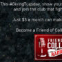 #GivingTuesday – join us for just $5 a month: Friends of College Radio