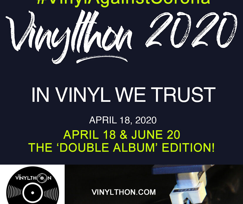 Vinylthon 2020 is in your home TOMORROW!