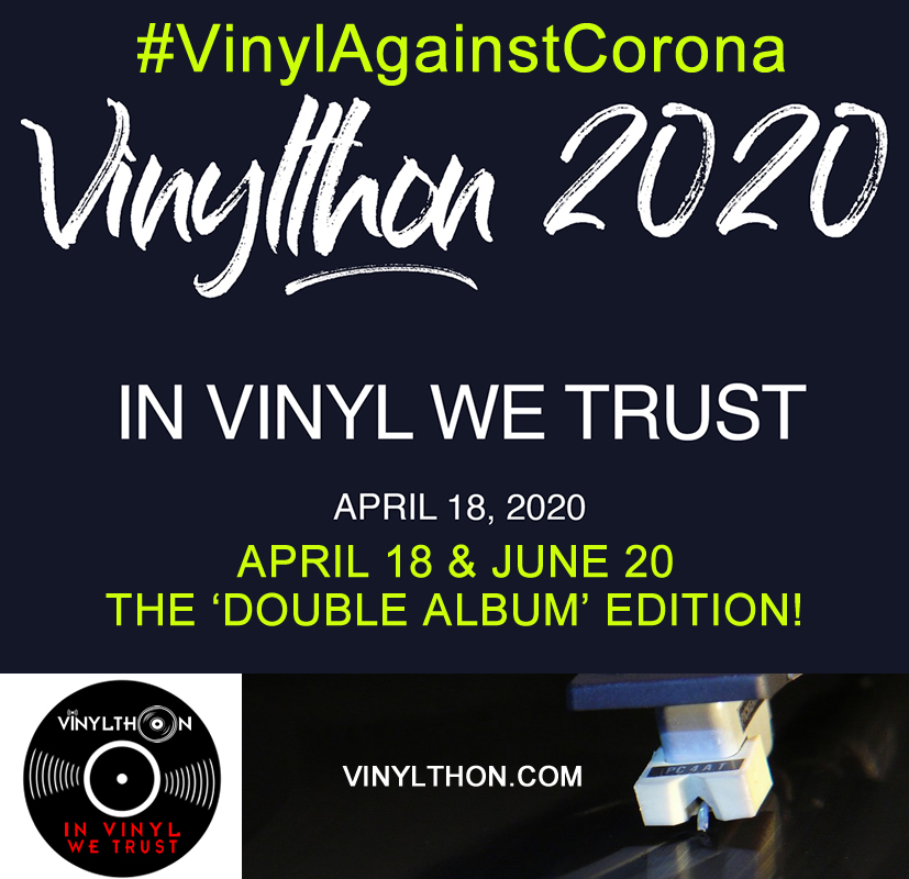 Vinylthon 2020 is in your home TOMORROW!