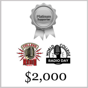 Platinum Supporter – College Radio Day & World College Radio Day 2026