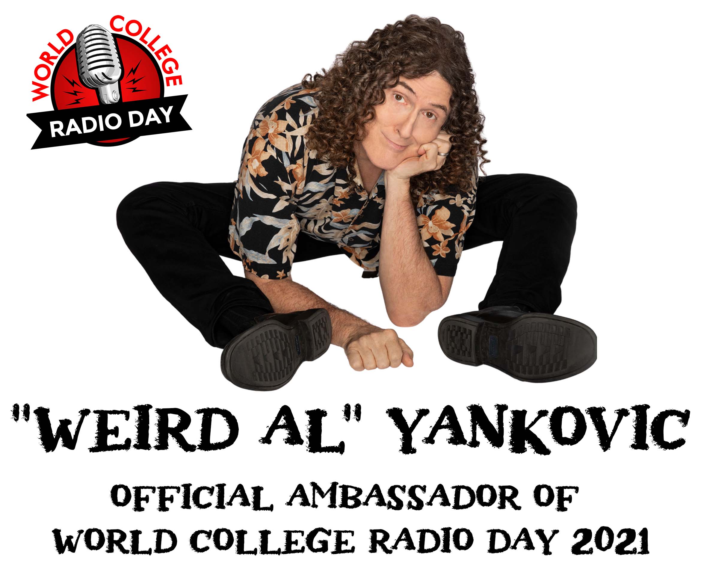 “Weird Al” Yankovic Named Official Ambassador for World College Radio Day 2021, Coming October 1st