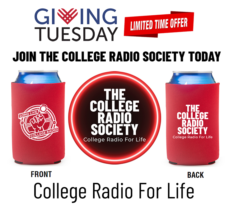 This Giving Tuesday:<br>Announcing The College Radio Society